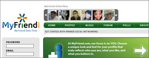 My Friend Website Development - Small